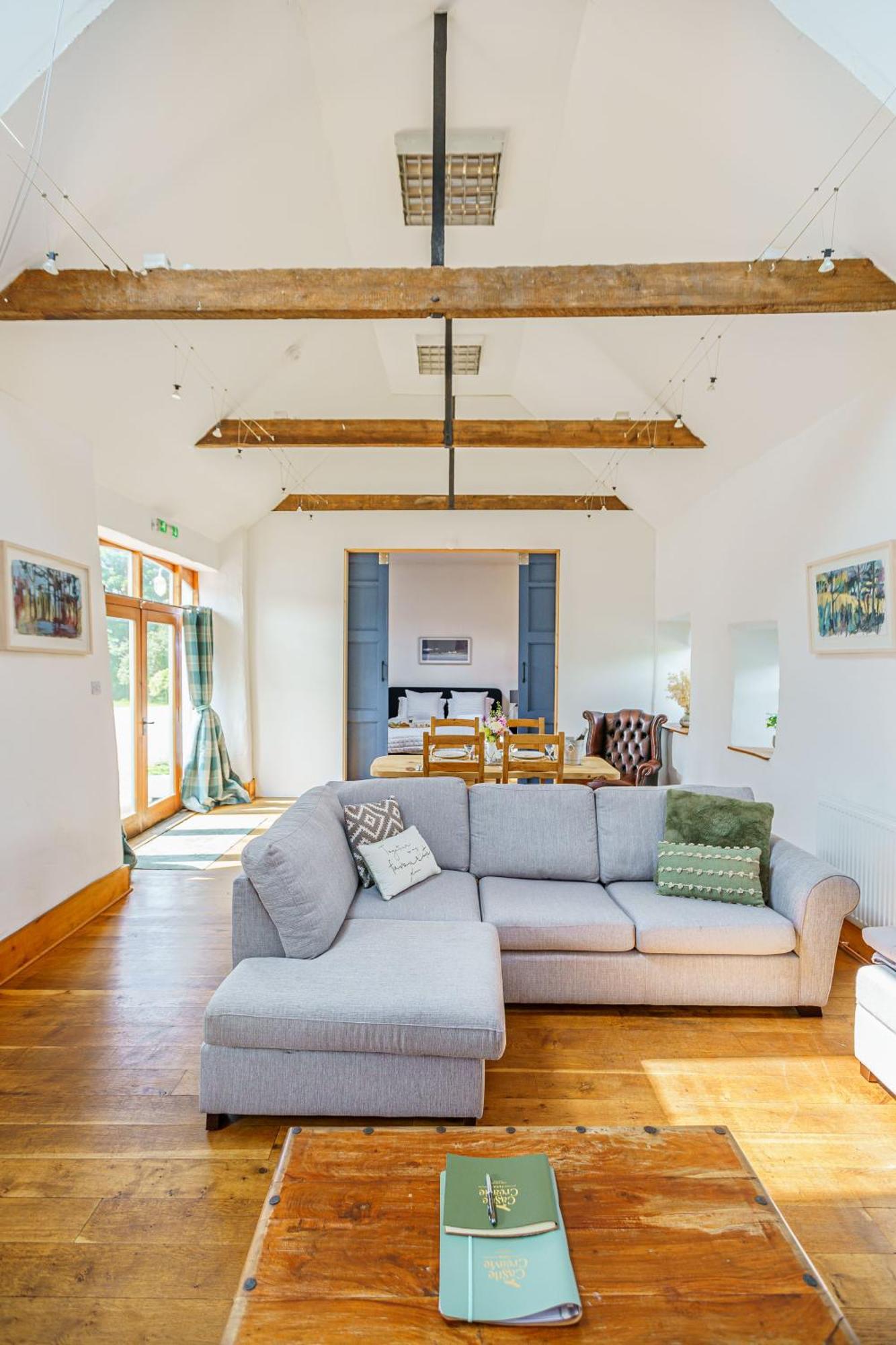 The Haybarn Villa Dundrennan Exterior photo