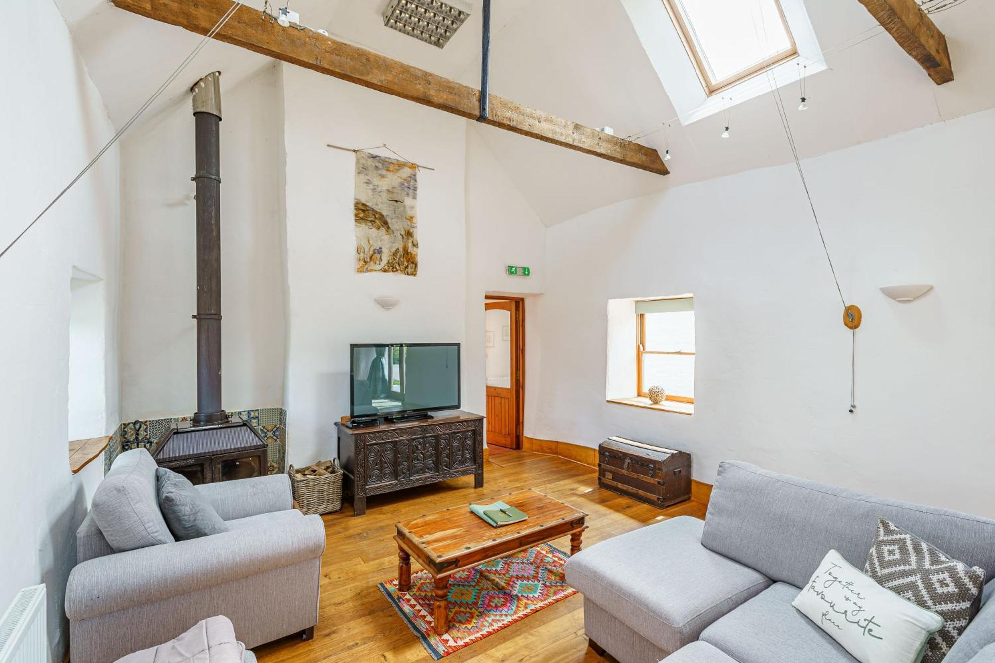 The Haybarn Villa Dundrennan Exterior photo